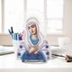 thumbnail image 4 of Pintura de diamantes DIY Virgen María Dibujo de diamantes católico Religiones Punto de cruz Blanco azul, 4 of 7