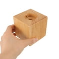 thumbnail image 4 of MIANGASTORE Lamp Base Small Table Lamp Wooden Base DIY Wood Display Lamp Base DIY Light Part, 4 of 9