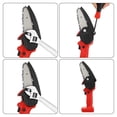 thumbnail image 4 of 2 Pieces 4 Inch Mini Chainsaw Guide Plate Replacement Guide Bar for 4 Inch Electric Chainsaw Parts Accessories, 4 of 5