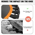 thumbnail image 3 of ADVWIN 50" Bungees Rebounder Trampoline for Adults,  Indoor Workout, Max Limit 330lbs, Orange, 3 of 8