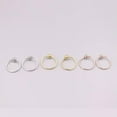 thumbnail image 5 of K-KED Au750 Real 18K Yellow Gold Earrings Hoop For Women Female Small Beads Earrings -Yellow Gold, 5 of 6