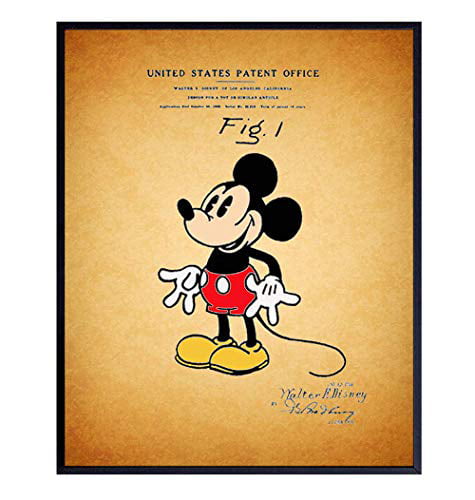 METAL SIGN MICKEY MOUSE Disney Decor Classic Poster Wall Art Home Decor Bed Art 