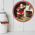 thumbnail image 5 of Letrero decorativo Open Road Brands Coca-Cola Santa Claus, 27 cm, 5 of 5
