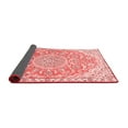 thumbnail image 2 of Ahgly Company Indoor Square Medallion Red Traditional Area Rugs, 5' Square, 2 of 4