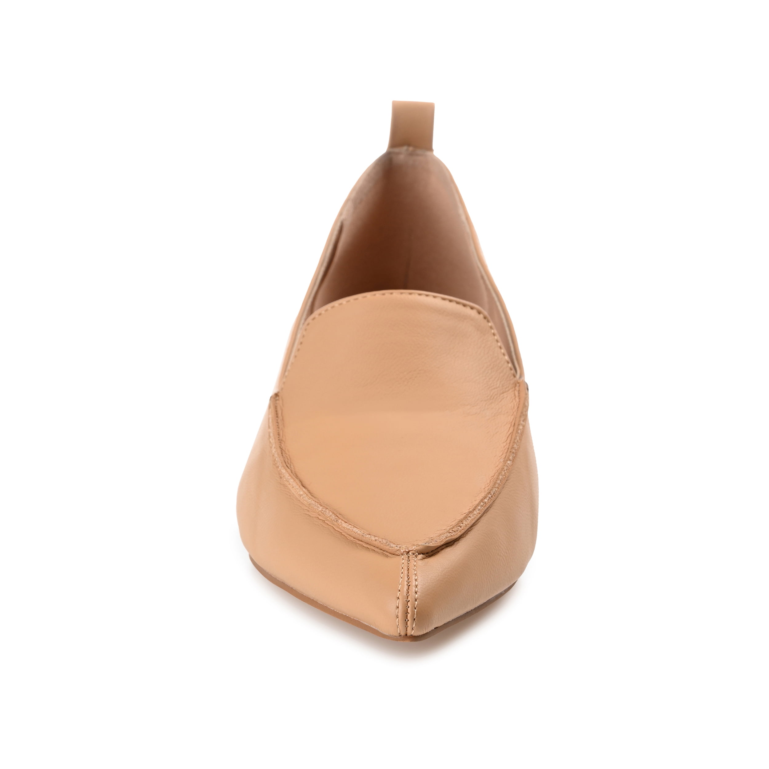 Journee Womens Maggs Loafer Pointed Toe Slip On Flats, Widths Available