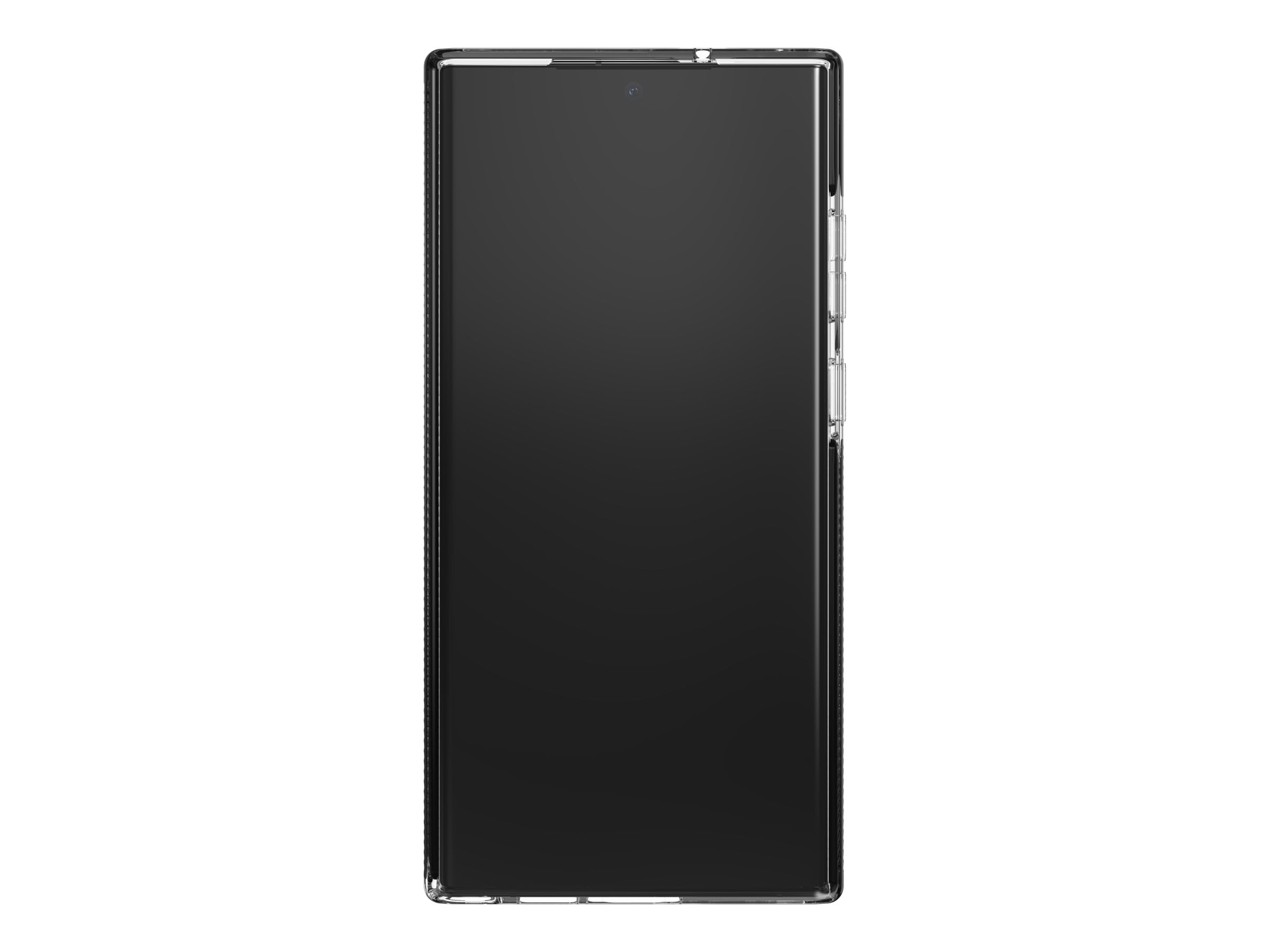 Gear4 Santa Cruz - Back cover for cell phone - D3O Bio, RepelFlex coating - black, clear back - for Samsung Galaxy S23 Ultra
