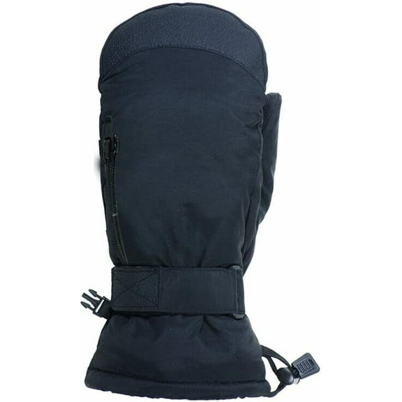 Seirus Innovation Jr Stash Mitt ( Black , Medium )