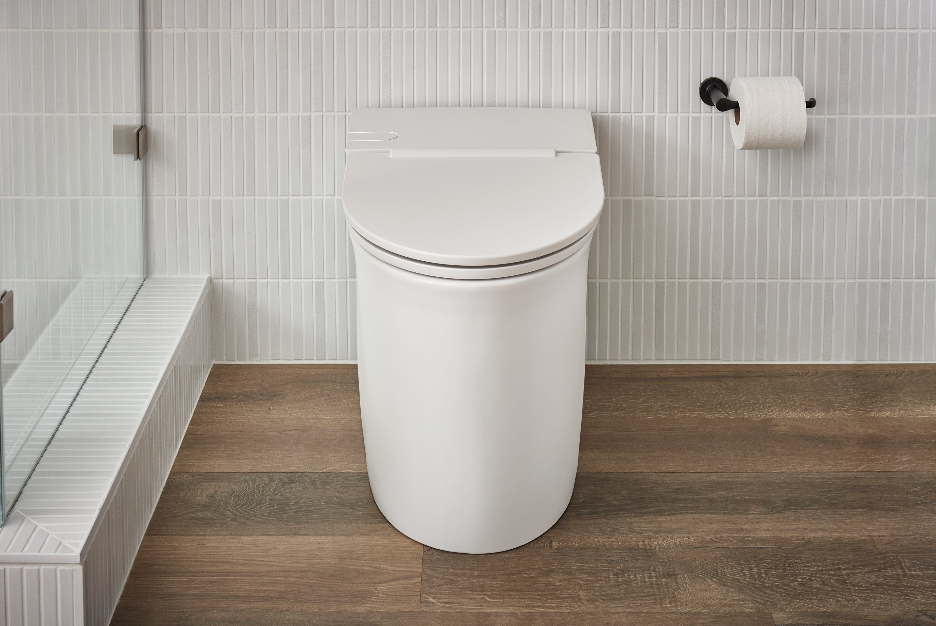 American Standard Studio S 1-piece 1.0 GPF White Elongated Low-Profile Toilet, Seat Included - image 7 of 14