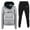 Gray 2 pieces outfits, variant on Usmixi Holiday Sweatsuits Set for Women Hoodies 2 Pieces Outfit for Women Classic ECD Graphics Print Hooded Sweatshirt and Jogger Sweatpant Tracksuit Sets Pocket Lounge Sets up to 60% off