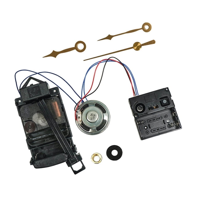 kurtrusly Pendulum Clock Movement DIY Replacement Chime Music Box Movement Long Style E Hands