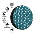 thumbnail image 4 of Daiia Easter eggs dancing to music Pattern Tire Covers , Travel Trailer Camper Truck SUV Motorhome Waterproof Wheel Cover, Sun Rain Snow Protector-15 inch, 4 of 6