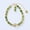 Resin Bamboo White Crystal, variant on Agate Heart Sutra Crystal Bracelet Simple