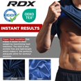 thumbnail image 3 of RDX Men's Sauna Shirt Heat Trapping Sweat Suit - REACH OEKO TEX 100 Certified T-Shirt - Gym Workout Fitness Tank Top Trimmer, 3 of 6