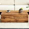 thumbnail image 3 of Stunning Coffee Table - Wood Texture For A Classy Living Area 39.41x23.07x12.1 Inches With And Elegant, 3 of 5