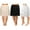 Apricot, variant on Gupgi Women Half Slips Under Skirt Extenders Skirt One Piece Solid Satin Lace Midi Underskirt