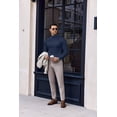thumbnail image 6 of Ekouaer Men's Turtleneck Long Sleeve Turtle Neck Shirts Basic Lightweight Undershirt Thermal Pullover Sweater, 6 of 7
