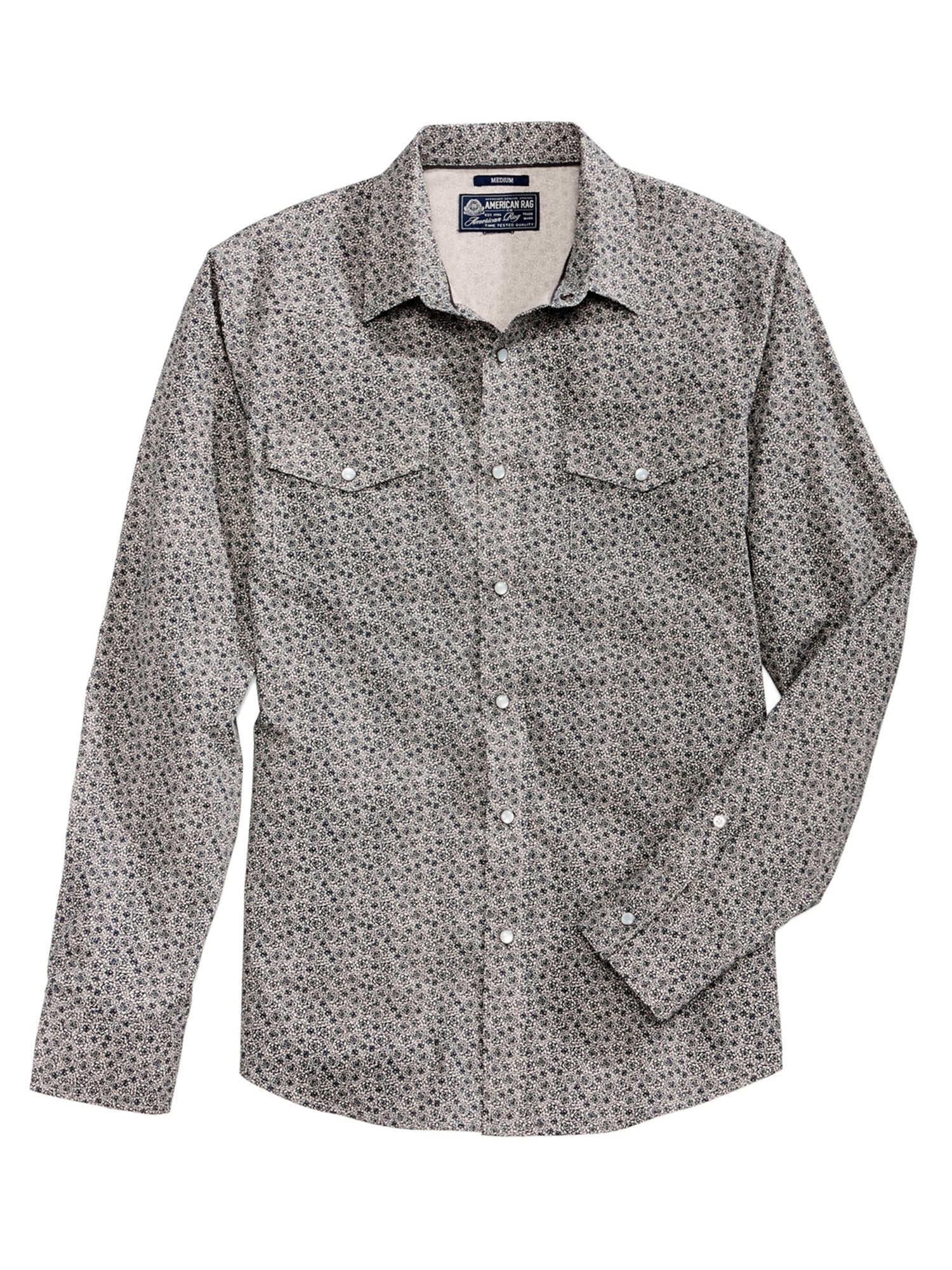 American Rag Mens Large Chest-Pocket Button Down Shirt