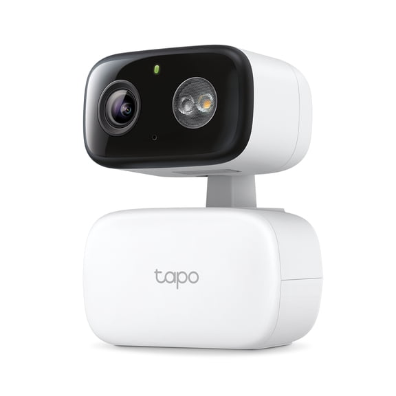 TP-Link Tapo TCW30 Indoor/Outdoor HD Security Camera with Pan/Tilt, Sound & Light Alarm, AI Detection & Local Storage — Enjoy 24/7 Coverage with No Subscription Costs