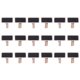 thumbnail image 1 of 50 piezas de tableros de madera con clips, mini pizarra, clip de madera, mini clip de madera para manualidades, mini tablero de notas peque?o como decoración de mesa, fiesta, decoración de boda y pared de confesión. ZefeiWu 8390615470612, 1 of 1