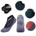 thumbnail image 3 of Advancent Calcetines de Yoga profesionales, medias de mujer ligeras resistentes al desgaste, medias portátiles antideslizantes, calcetín de Uniforme atlético, 3 of 6