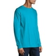thumbnail image 2 of Hanes Mens Premium Beefy-T Cotton Long Sleeve T-Shirt, Sizes S-3XL, 2 of 6