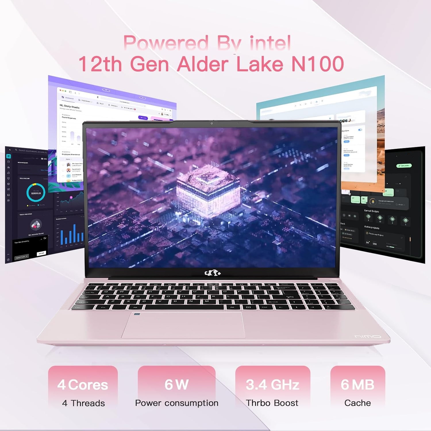 15.6'' FHD Laptop Computer, 16GB RAM 512GB SSD, Type-C 65W 15.6'' FHD Laptop Computer, 16GB RAM 512GB SSD, Type-C 65W