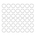 thumbnail image 1 of MasteelfCA 100Pcs Loose-Leaf Connective Rings DIY Opening Connective Hoops Binding Rings (Inner Diameter 25mm Outer Diameter 30mm), 1 of 7