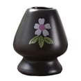 thumbnail image 2 of Soporte japonés para batidor de matcha, soporte Chasen para ceremonia de matcha, soporte para batidor hecho a mano Negro, 2 of 6