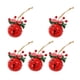 thumbnail image 4 of 5 campanas navideñas con recorte de estrella, encantadoras campanas de metal para decoración navideña. Rojo 3cm, 4 of 9