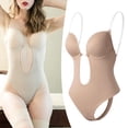 thumbnail image 1 of Body sin espalda ajustable Colcomx para mujer con aros moldeador, 1 of 8