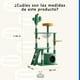 thumbnail image 5 of Rascador para Gatos con Torre, Juegos y Juguetes para Gatos Integrados - Castillo y Árbol Multifuncional, Mueble y Accesorios - Ideal Casas para Gatitos y Rascadores para Gato - Castillo Cat Tree, 5 of 8