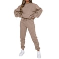 thumbnail image 1 of Conjunto de chándal para mujer, conjunto de jogging, conjunto de ocio para mujer (L)., 1 of 5