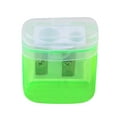 thumbnail image 1 of Pen Stationery Sharpener for Students Planer Two-Hole Rotating Pencil Sharpener for Classroom and Home Use—Durable Two-Hole Design with Smooth Shavings, 1 of 1