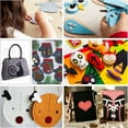 thumbnail image 7 of 1 Roll Polyester Felt Sticker Rectangle Black 300x40x0.09cm 3m/roll, 7 of 7
