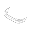Genuine OE Volvo Bumper Cover - 39996990
