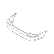 Genuine OE Volvo Bumper Cover - 39850896