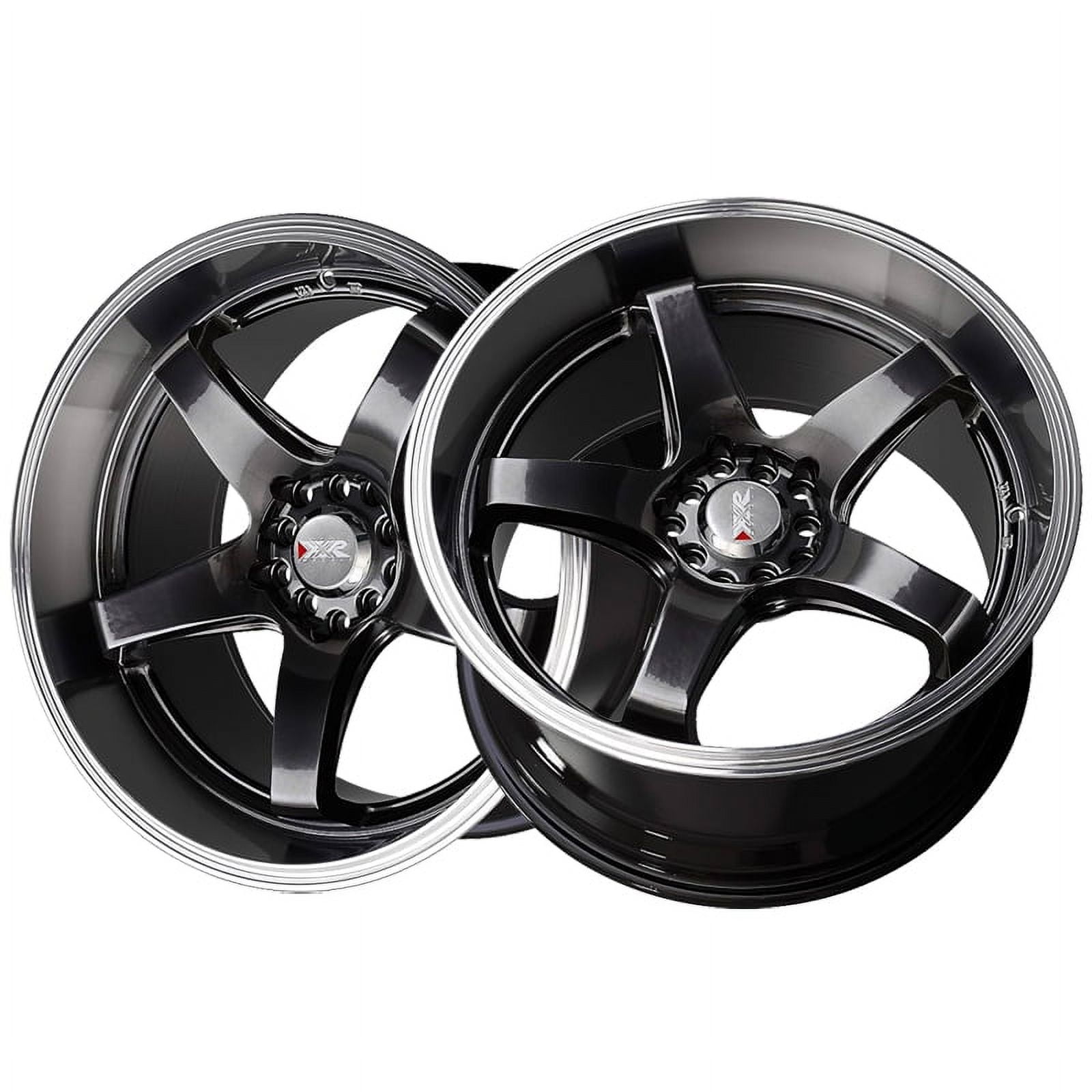 XXR 555 18x8.5 5x100/5x114.3 25et Chromium Black / ML Wheel