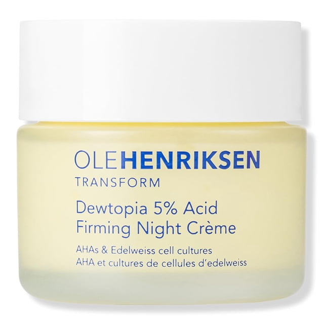Crema de noche Ole Henriksen Dewtopia Reafirmante 50 ml con AHA