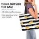 thumbnail image 2 of Disketp Gold Flamingo Bolsa Tote Estampada para Mujer, Bolso de Hombro y de Mano para Compras y Viajes, 2 of 8