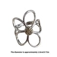 thumbnail image 2 of Simple Rings Adjustable Fashion Hollow Flower Opening Rings Metal Texture Fashion Rings Suitable for Wedding Parties, 2 of 9