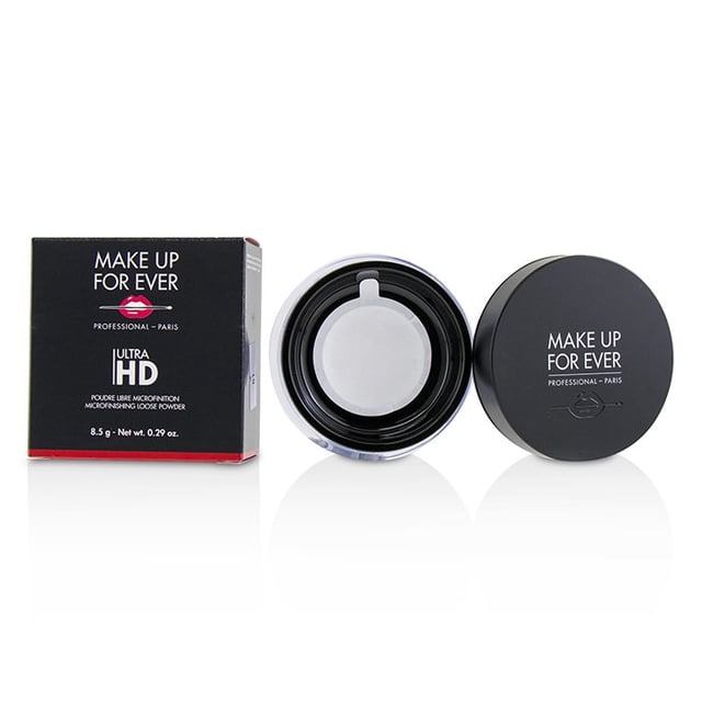 Maquillaje en polvo de acabado Make Up For Ever Ultra HD #01 Translucent