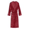 thumbnail image 3 of Product Classification Men’s Pajama & Sets & Loungewear — Sleep Robe Set for Winter Warmth Thickened Matching Couple Bathrobe Ensemble Cozy Homewear, 3 of 4
