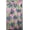 Pink Blue Green Spots, variant on Batik Tie Dye French Door Curtain Panel with Tie Back by Penny's Needful Things (Lined) (Pink Purple Green Diamond)