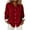 Red, variant on Valentine's Day Shirts For Women Lapel Long Sleeve Button Down Cute Print Tops Casual Loose Stylish Blouse (XXL, Red-D)