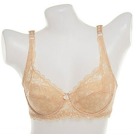 

Kmxyo Women Sexy Lace Adjustable Bra Deep V Push Up Shaping Padded Brassiere for Daily Wear