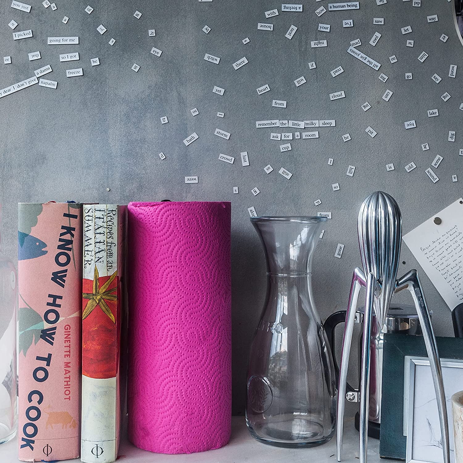 Pink Paper Towel Jumbo Roll 2 Ply 120 Highly Absorbent Sheets
