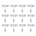 thumbnail image 1 of 25pcs Supermercado Precio Precio Clip Pantalla Plástico Clip Transparente Clip-On Holder, 1 of 6
