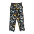 thumbnail image 4 of Xecao Flowers Butterfly Women's Straight Lounge Pajama Pants: The Epitome of Relaxed Sleepwear, 4 of 9