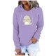 thumbnail image 1 of Blusa de manga larga con estampado informal a la moda para mujer, suéter con bolsillo, sudaderas con capucha Fridja  bvmnju5421, 1 of 7