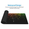thumbnail image 5 of Disketp Gaming Mouse Pad Colorful Sparkling Pattern Large Mouse Mat Long Extended Desk Pad Non-Slip Rubber Mice Pads Stitched Edges Thin Pad (11.8x31.5 Inch), 5 of 9